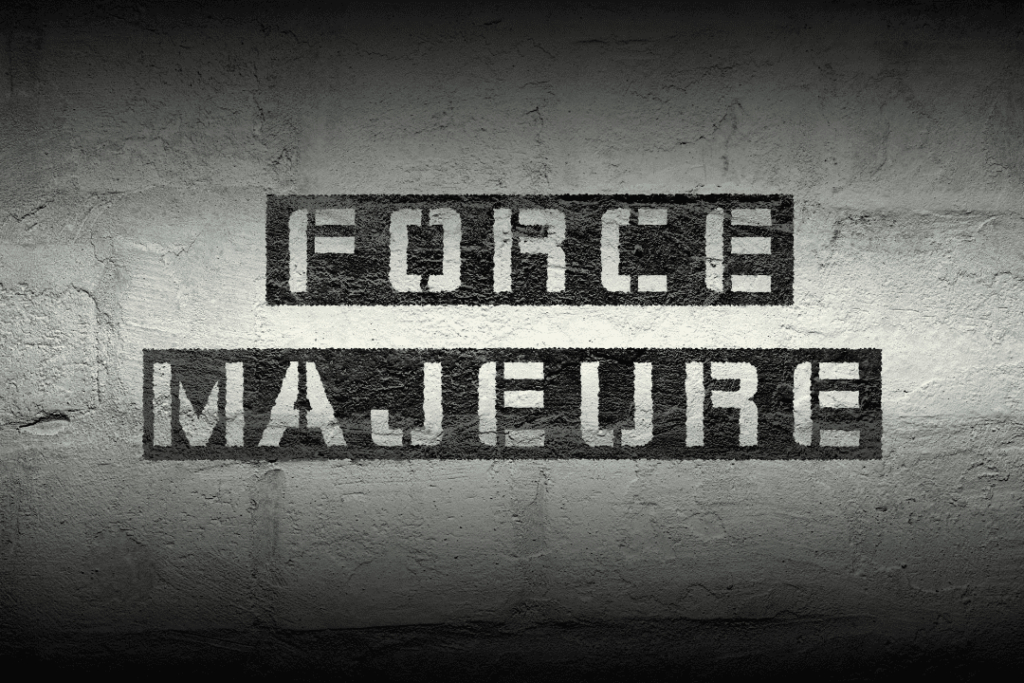 THE CERTIFICATION OF FORCE MAJEURE